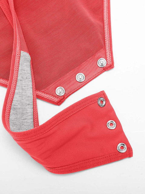Body Gainant Col V Croisé Plissé Ventre Plat - CurvyPower