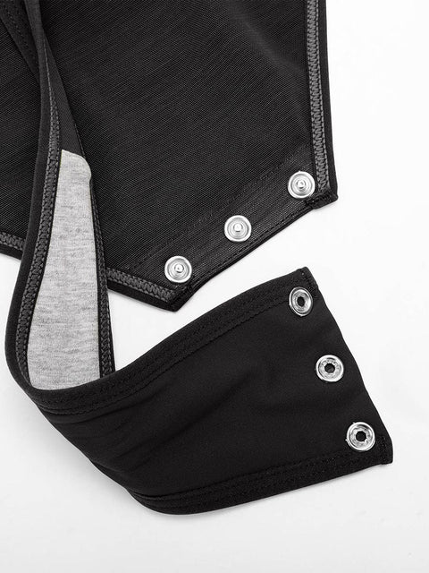 Body Gainant Col V Croisé Plissé Ventre Plat - CurvyPower