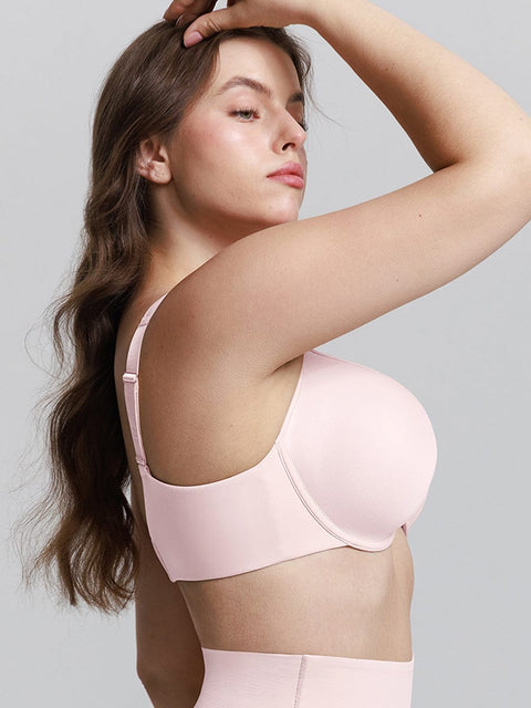 Soutien-Gorge Armaturé Couverture Intégrale Bonnets à Mémoire de Forme - CurvyPower