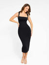 CurvyPower | UK Bodycon Black / XXS Seamless 360° Waist Control Long Shaping Bodycon