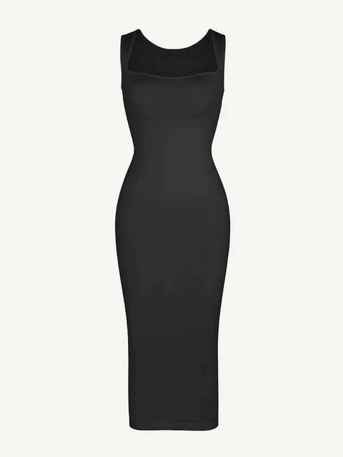CurvyPower | UK Bodycon Seamless 360° Waist Control Long Shaping Bodycon