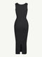 CurvyPower | UK Bodycon Seamless 360° Waist Control Long Shaping Bodycon