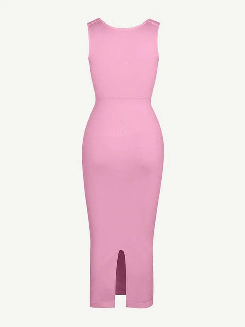 CurvyPower | UK Bodycon Seamless 360° Waist Control Long Shaping Bodycon