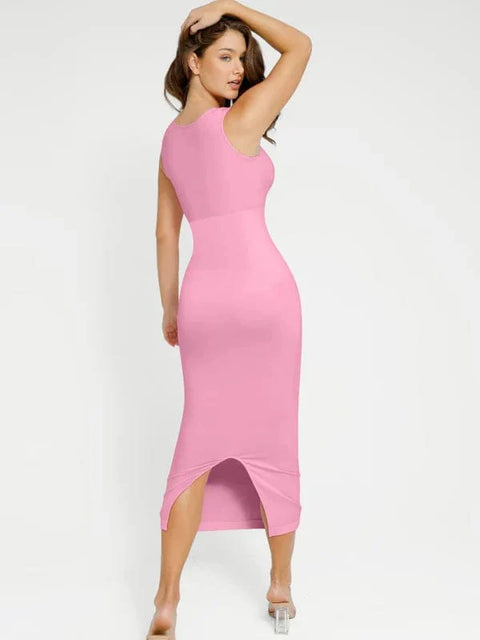 CurvyPower | UK Bodycon Seamless 360° Waist Control Long Shaping Bodycon