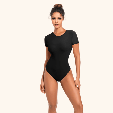 CurvyPower | Be You ! Noir / XS Body Gainant Sans Couture Ventre Plat et Taille Fine Pour Femmes