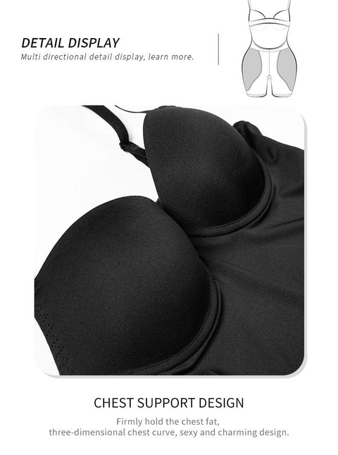 Body Gainant Remonte-Fesses avec Coussinets de Hanches Pour Femmes - CurvyPower