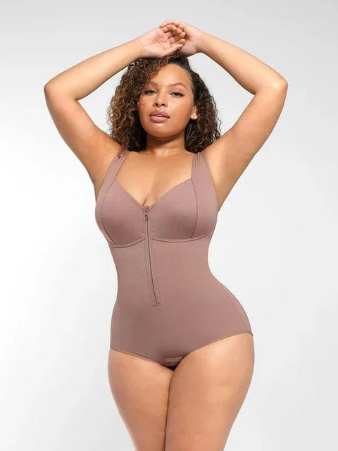 Body Gainant Forte Compression Ventre Plat Pour Femmes - CurvyPower
