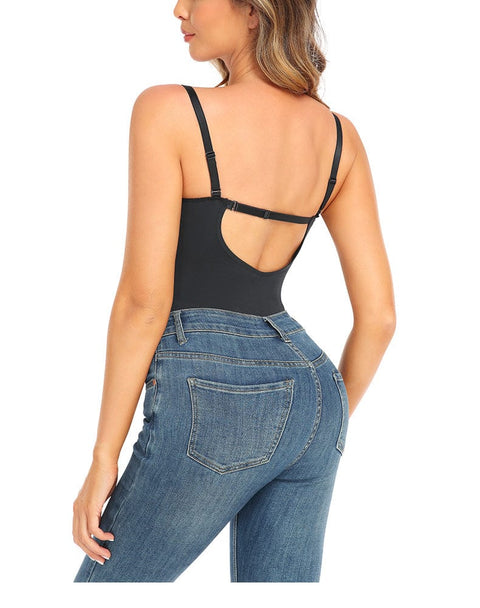 Body Gainant Dos Nu en Dentelle à Soutien-Gorge Intégré Pour Femmes - CurvyPower