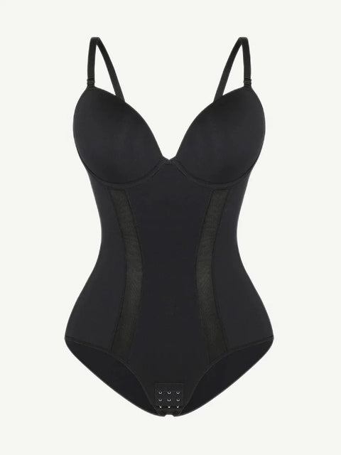 Body Gainant Ventre Plat Dos Nu Pour Femmes - CurvyPower