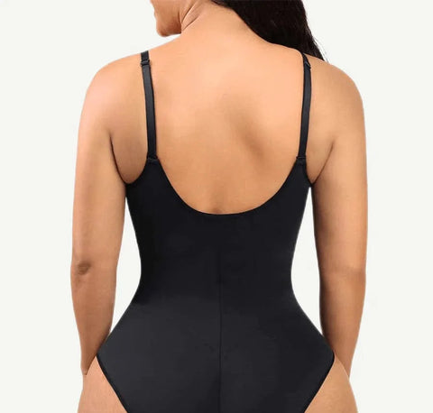 Body Gainant Ventre Plat Dos Nu Pour Femmes - CurvyPower