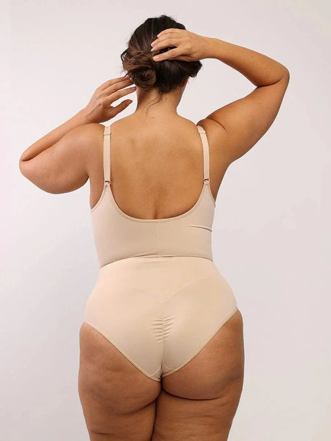 Body Gainant Ventre Plat Dos Nu Pour Femmes - CurvyPower