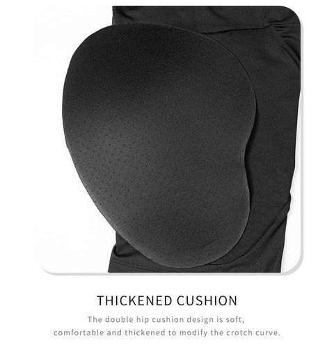 Body Gainant Buste Ouvert Avec Coussinets De Hanche Amovibles Pour Femmes - CurvyPower