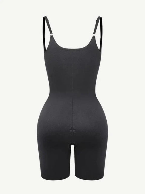 CurvyPower | UK bodysuit Open Bust Tummy Control Shapewear Bodysuit