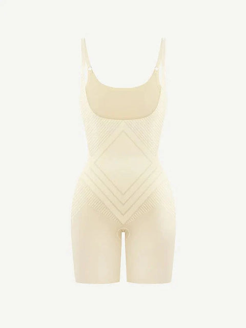 CurvyPower | UK bodysuit Open Bust Tummy Control Shapewear Bodysuit
