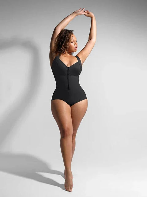 Body Gainant Forte Compression Ventre Plat Pour Femmes - CurvyPower