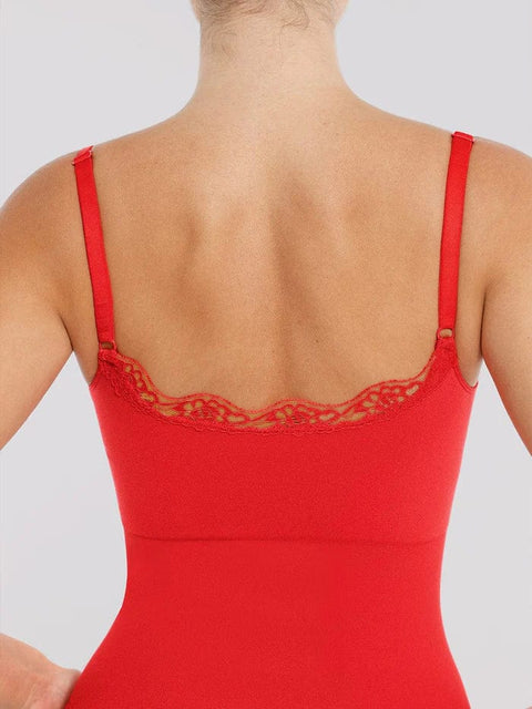 Body Gainant Dentelle Sans Couture Ventre Plat Pour Femmes - CurvyPower