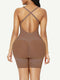 CurvyPower | UK bodysuit Seamless Low Back Waist and Tummy Control Shaping Bodysuit