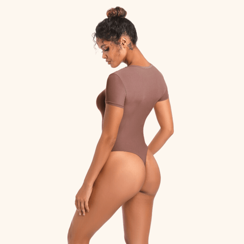 Body Gainant Sans Couture Ventre Plat et Taille Fine Pour Femmes - CurvyPower