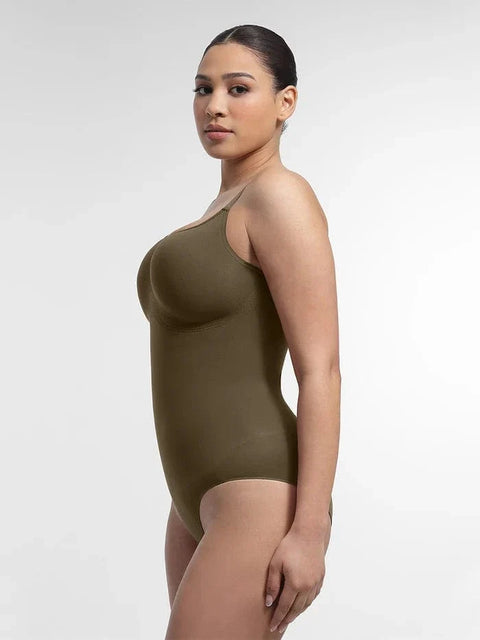 CurvyPower | FR Body Body Gainant Sans Couture Ventre Plat avec Soutien Poitrine Intégré