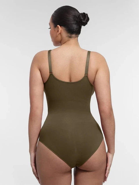 CurvyPower | FR Body Body Gainant Sans Couture Ventre Plat avec Soutien Poitrine Intégré