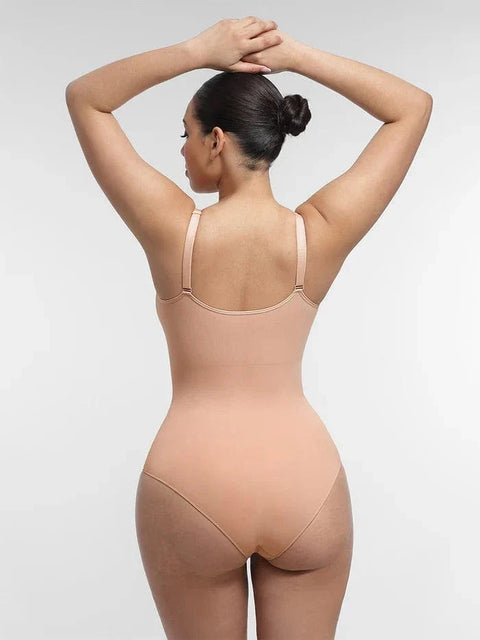 CurvyPower | FR Body Body Gainant Sans Couture Ventre Plat avec Soutien Poitrine Intégré