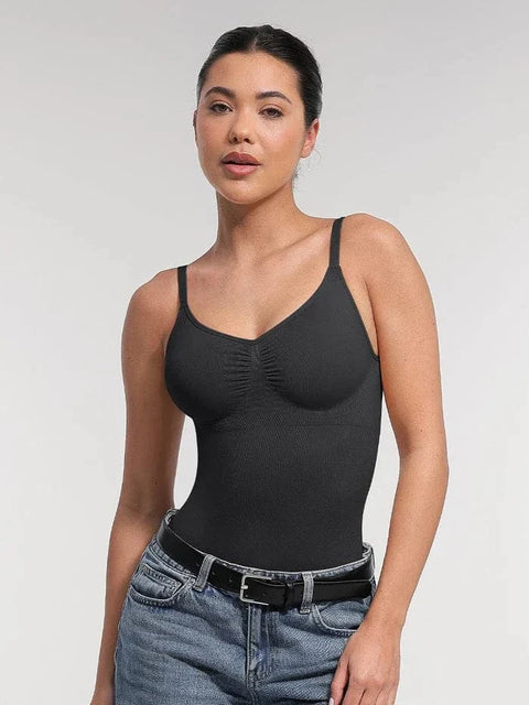 CurvyPower | FR Body Body Gainant Sans Couture Ventre Plat avec Soutien Poitrine Intégré