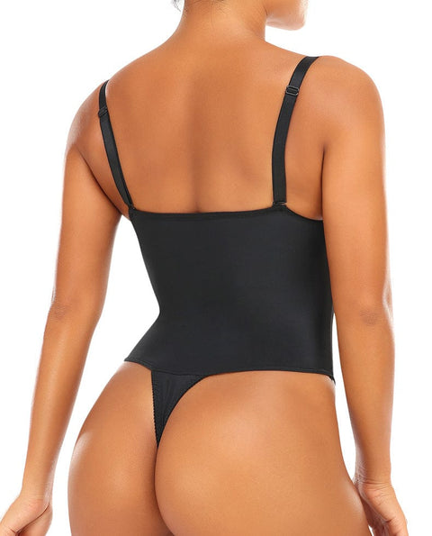 Body Gainant Sans Couture Ventre Plat Avec Soutien-Gorge Intégré - CurvyPower