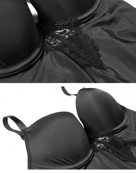 Body Gainant Sans Couture Ventre Plat Avec Soutien-Gorge Intégré - CurvyPower