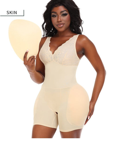 Body Gainant Dos Nu et Entrejambe Ouvert Pour Femmes - CurvyPower
