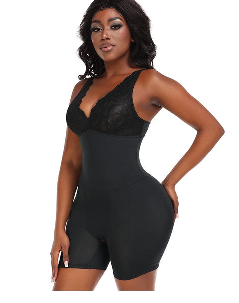 Body Gainant Dos Nu et Entrejambe Ouvert Pour Femmes - CurvyPower
