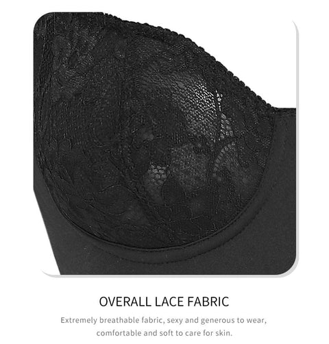 Body Gainant en Dentelle Ventre Plat avec Soutien-Gorge Intégré Pour Femmes - CurvyPower