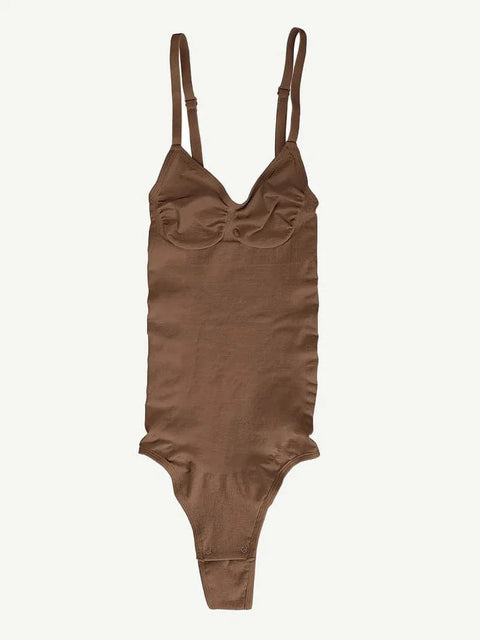 CurvyPower | UK bodysuit Women Seamless Thong Shaping Bodysuit