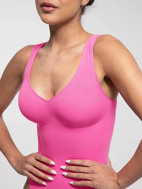 Body Culotte Gainant Ventre Plat et Soutien Poitrine Pour Femmes - CurvyPower