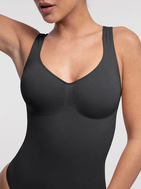 Body Culotte Gainant Ventre Plat et Soutien Poitrine Pour Femmes - CurvyPower