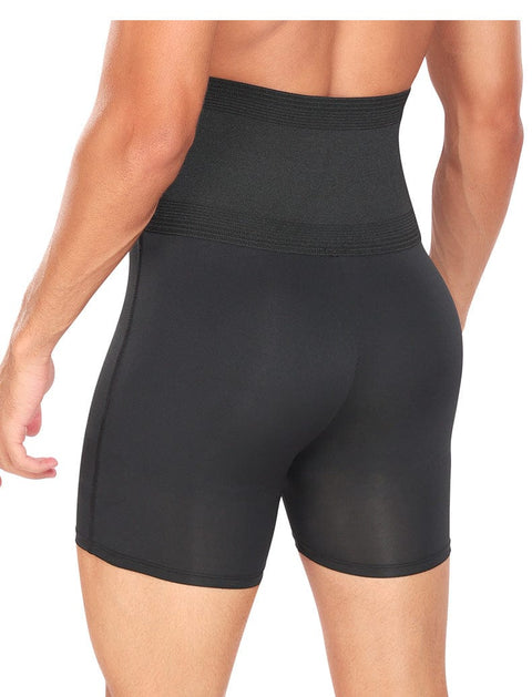 Boxer Gainant Ventre Plat Taille Haute Pour Hommes - CurvyPower