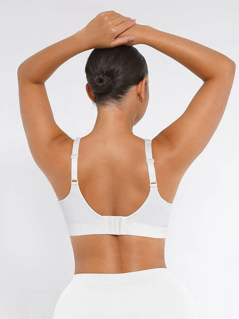 Soutien-Gorge Push-Up Sans Armature à Larges Bretelles Pour Femmes