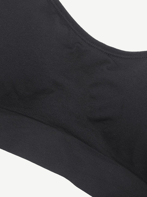Soutien-Gorge Push-Up Sans Armature à Larges Bretelles Pour Femmes