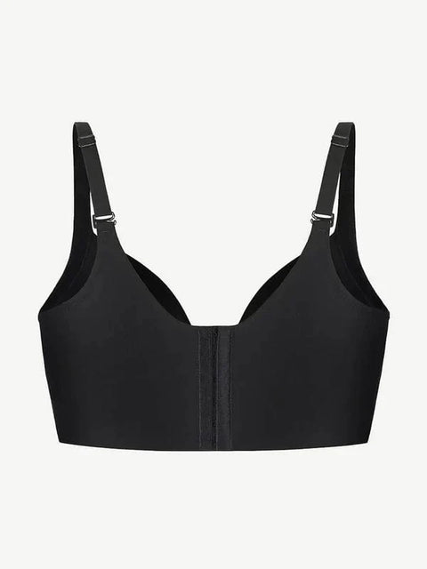 CurvyPower | UK Bra Deep Cup Shapewear Bra with Hook and Eye Closure