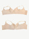 CurvyPower | UK Bra Deep Cup Shapewear Bra with Hook and Eye Closure