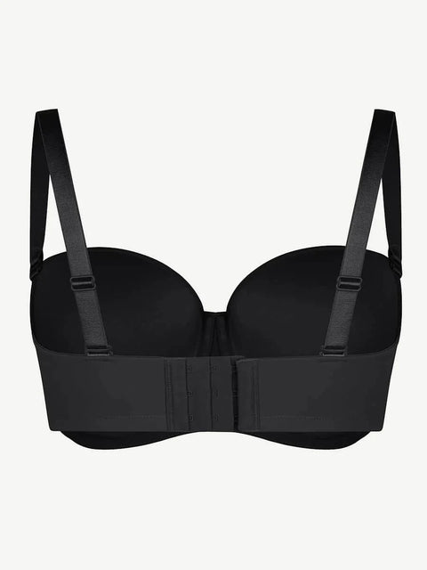 Soutien-Gorge Push-Up Convertible Sans Bretelles À Armatures - CurvyPower