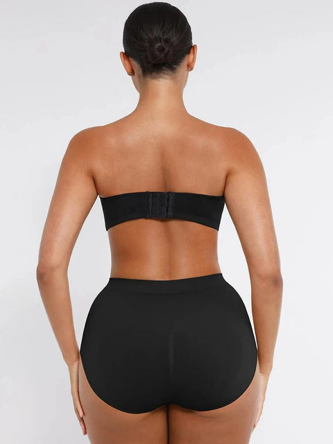 Soutien-Gorge Push-Up Convertible Sans Bretelles À Armatures - CurvyPower