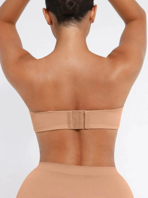 Soutien-Gorge Push-Up Convertible Sans Bretelles À Armatures - CurvyPower
