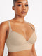 CurvyPower | UK Bra Upgraded Style / Nude / 34B/C Deep Cup Shapewear Bra with Hook and Eye Closure