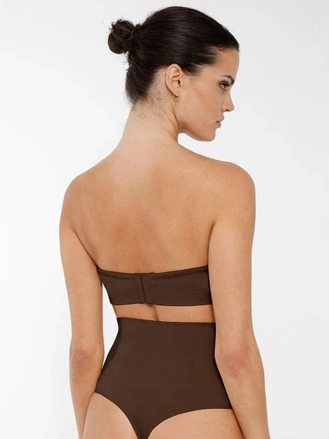 CurvyPower | FR Bras Soutien-Gorge Bandeau Push-Up Sans Armature et Sans Bretelles Pour Femmes