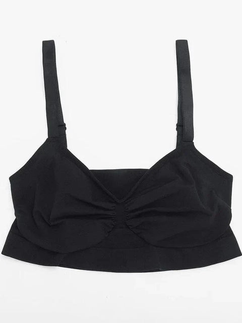 CurvyPower | UK Bras Seamless Wireless Shaping Bra With Adjustable Straps