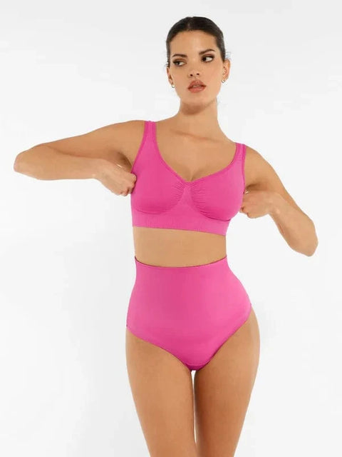Soutien-Gorge De Nuit Sans Armature Confortable à Larges Bretelles Pour Femmes - CurvyPower