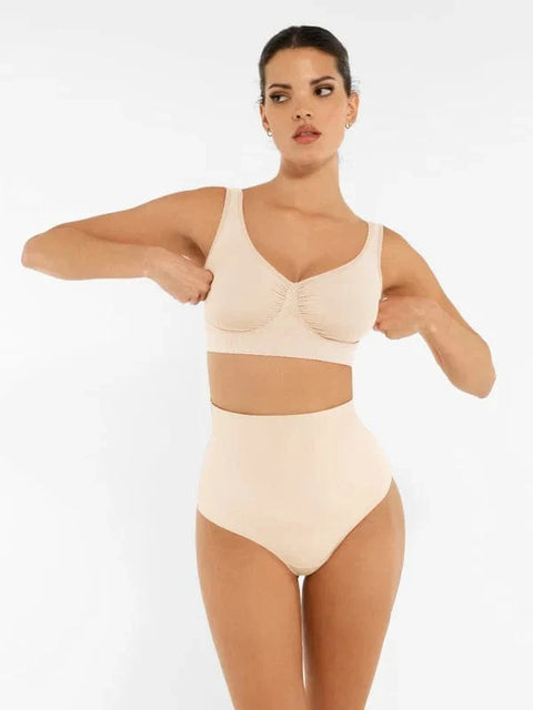 Soutien-Gorge De Nuit Sans Armature Confortable à Larges Bretelles Pour Femmes - CurvyPower
