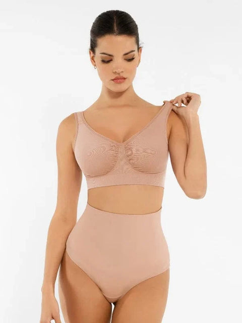 Soutien-Gorge De Nuit Sans Armature Confortable à Larges Bretelles Pour Femmes - CurvyPower