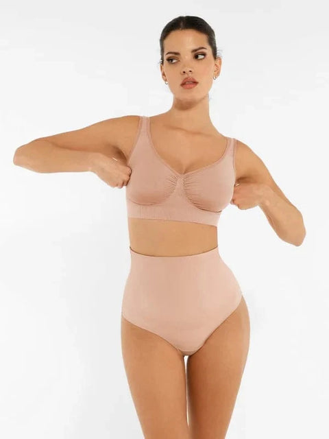 Soutien-Gorge De Nuit Sans Armature Confortable à Larges Bretelles Pour Femmes - CurvyPower
