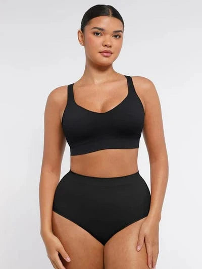 Soutien-Gorge Push-Up Sans Armature à Larges Bretelles Pour Femmes - CurvyPower